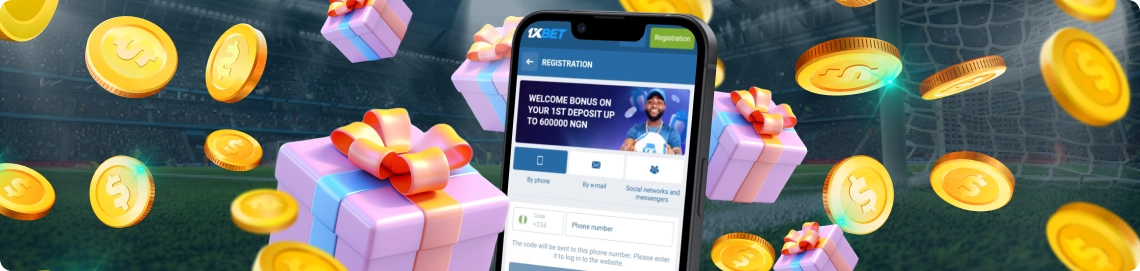 Welcome bonus and other promotions for mobile users