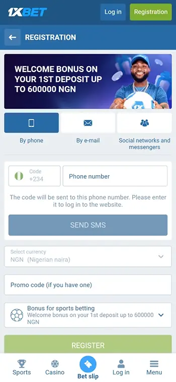 1xBet App Screenshot 2