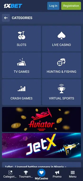 1xBet App Screenshot 5